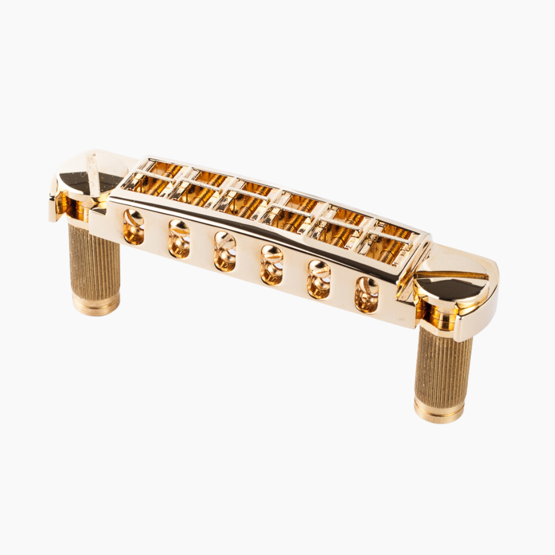 gold Wraparound Bridge with Metric Locking Studs