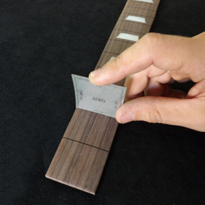 Fret Slot Depth Gauge in use