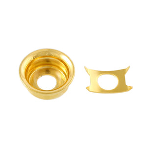 Gold Allparts Input Cup Jackplate for Tele