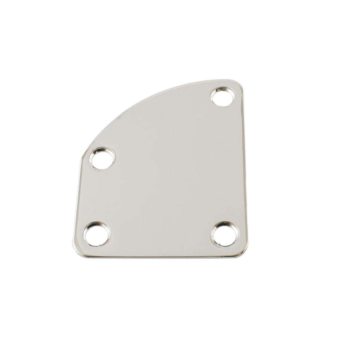 AP-0602-010 Placa de cuello cromada curva