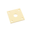 Allparts Vintage-Style Square Jackplate for Les Paul® - Ivory