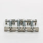 halon 4 string bass bridge back view stainless steel