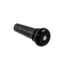 Allparts Plastic End Pins for Acoustic - Black with White Dot