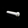 Allparts Woolly Mammoth Ivory Slotted Bridge Pins - No dot