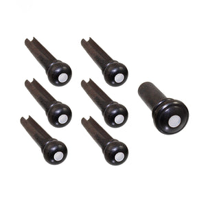 Allparts Slotted Ebony Bridge Pins