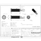 Conector cilíndrico de rosca larga estéreo Switchcraft®