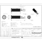 Conector cilíndrico de rosca larga estéreo Switchcraft®