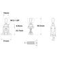 short 3 way toggle switch line drawing