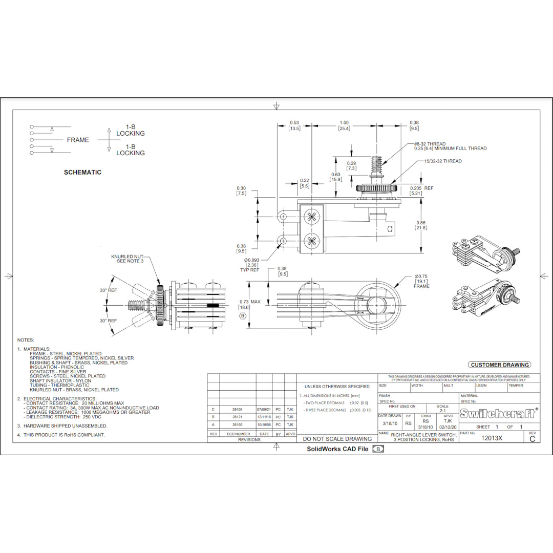 right angle toggle schematic