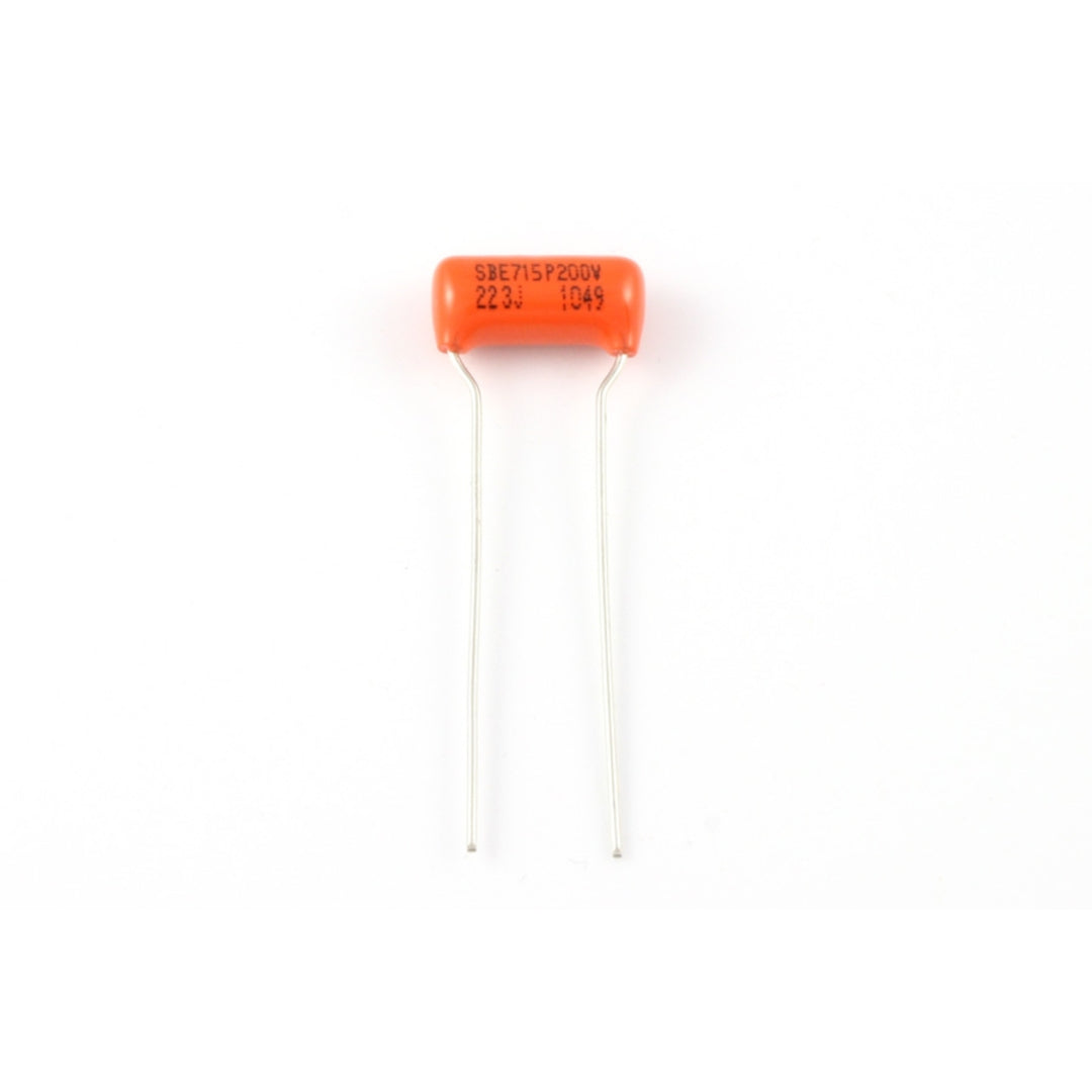 volt capacitor with orange top