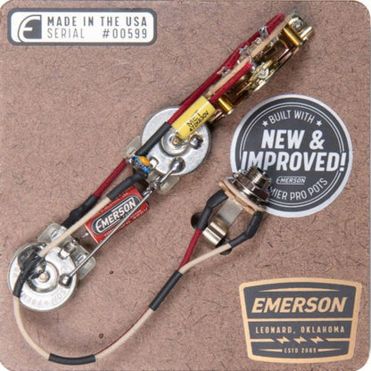 emerson esquire wiring harness front view