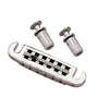 Allparts ATB Wrap-around Adjustable Aluminum Bridge - Chrome