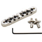 varioclamp bridge front view with hardware nickel