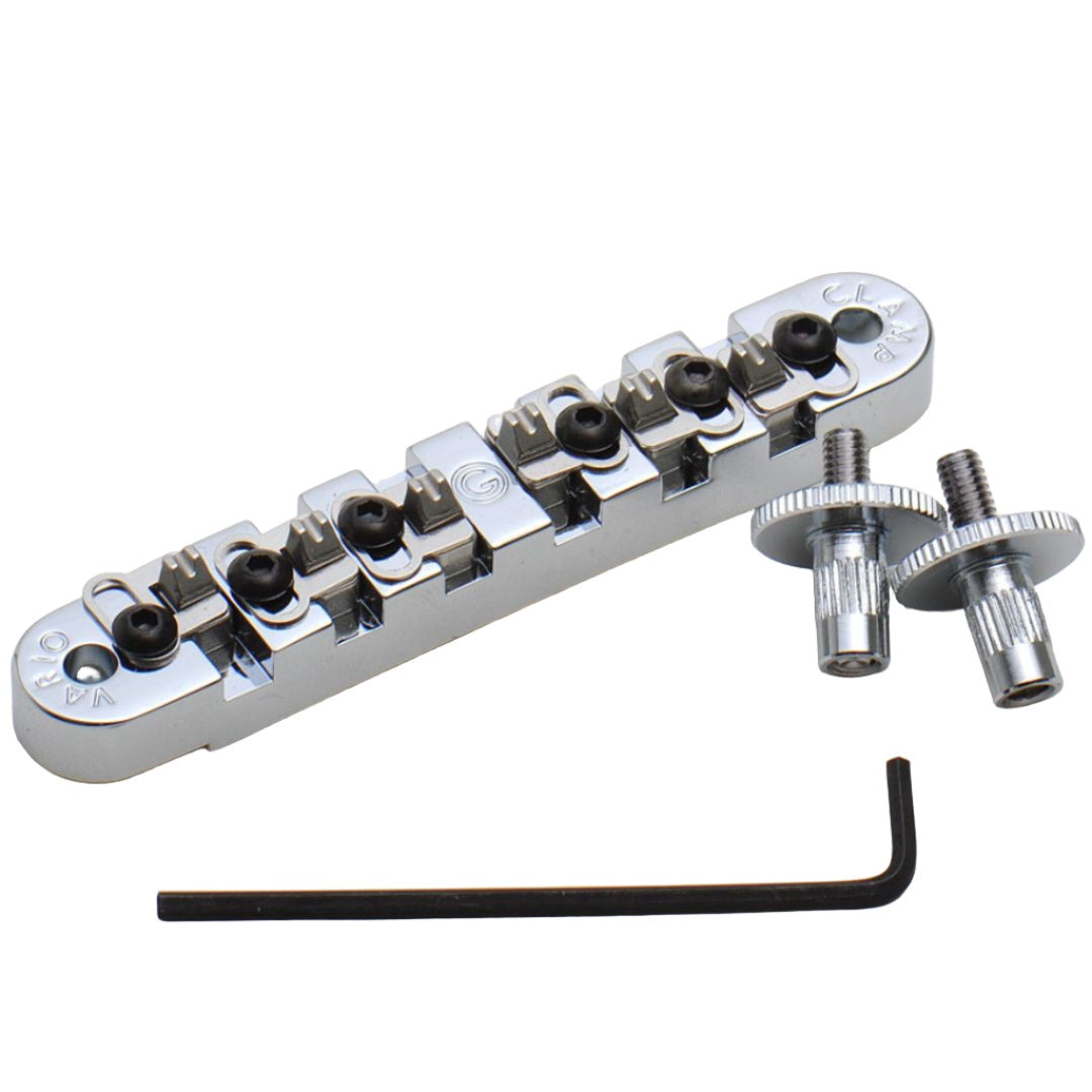 varioclamp bridge front view with hardware chrome