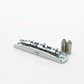 halon offset US-spec bridge w/ hardware front angled view satin chrome