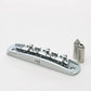 halon metric offset bridge w/ hardware angled view satin chrome