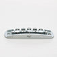 halon metric offset bridge front view satin chrome