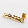 Halon - Steel Offset Bridge w/ Brass Saddles - Gold