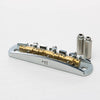 Halon - Steel Offset Bridge w/ Brass Saddles - Chrome