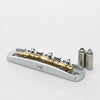 Halon - Steel Offset Bridge w/ Brass Saddles - Metric - Satin