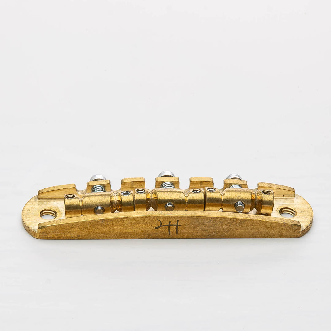 halon metric full brass offset bridge front view