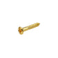 bridge mounting screw single view gold