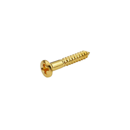 bridge mounting screw single view gold