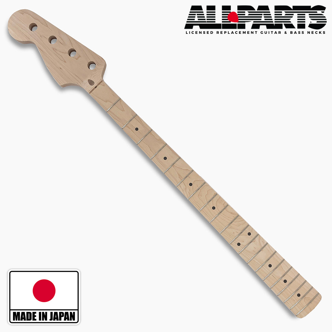 Allparts Mástil de repuesto JMO-L “con licencia de Fender®” para Jazz Bass®