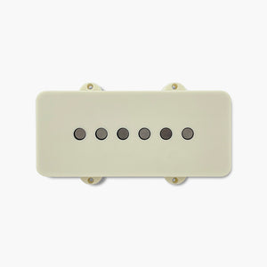 Pastilla de mástil Razor® Mangetsu Full Moon para Jazzmaster® - Blanco envejecido