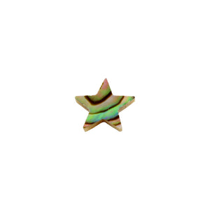 LT-1491 Small Star Organic Shell Inlays