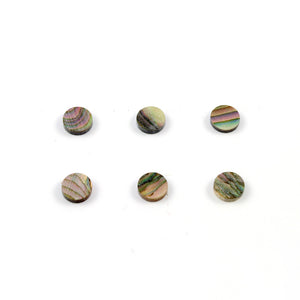 LT-1498-000 Red Abalone Inlay Dots, 12 pcs