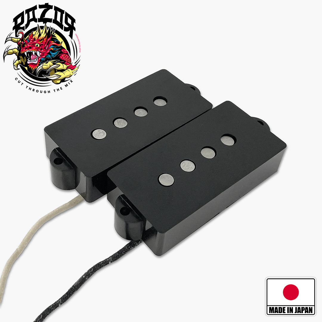 Pastilla Razor® Buraddo mūn Blood Moon para Precision Bass® - Negro