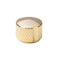 goldo deluxe small knob gold