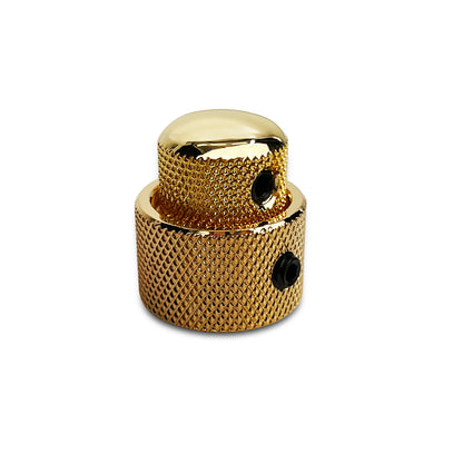 metric concentric knob set stacked view gold