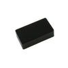 PC-0303 Plastic Humbucking Pickup Cover Set with No Holes - Black