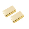 PC-0307 Humbucking Pickup Cover Set with No Holes - Gold