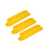 PC-0406 Set of 3 Plastic Pickup Covers for Stratocaster® - Yellow