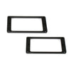 PC-0741 Flat Profile Humbucking Pickup Ring Set - Black