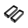 PC-0747 Juego de anillos para pastilla Mini Humbucking - Negro