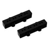 PC-0953 Juego de fundas para pastillas Jazz Bass® - Negro