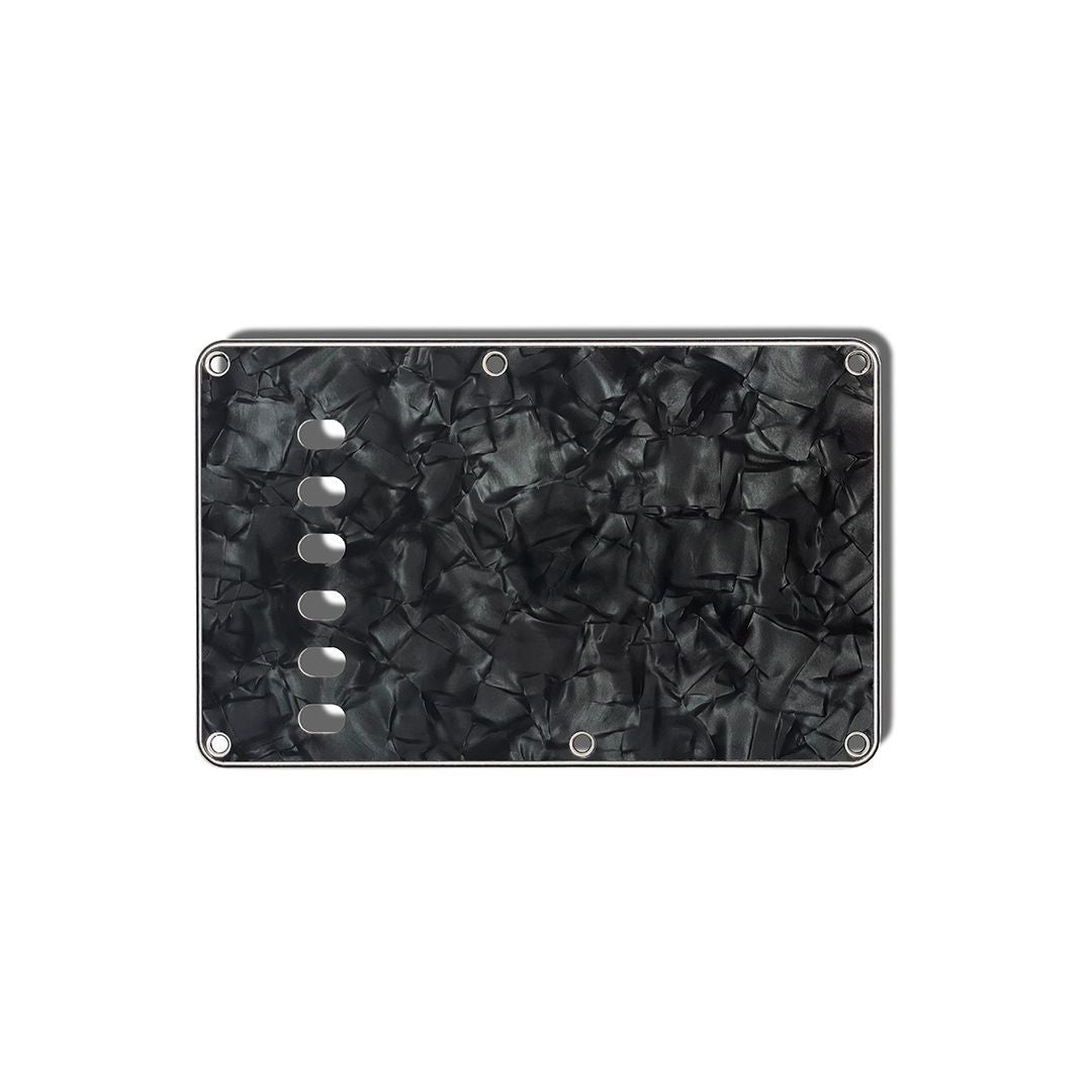 trem spring cover dark black pearloid