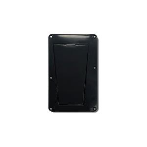 removable back plate black