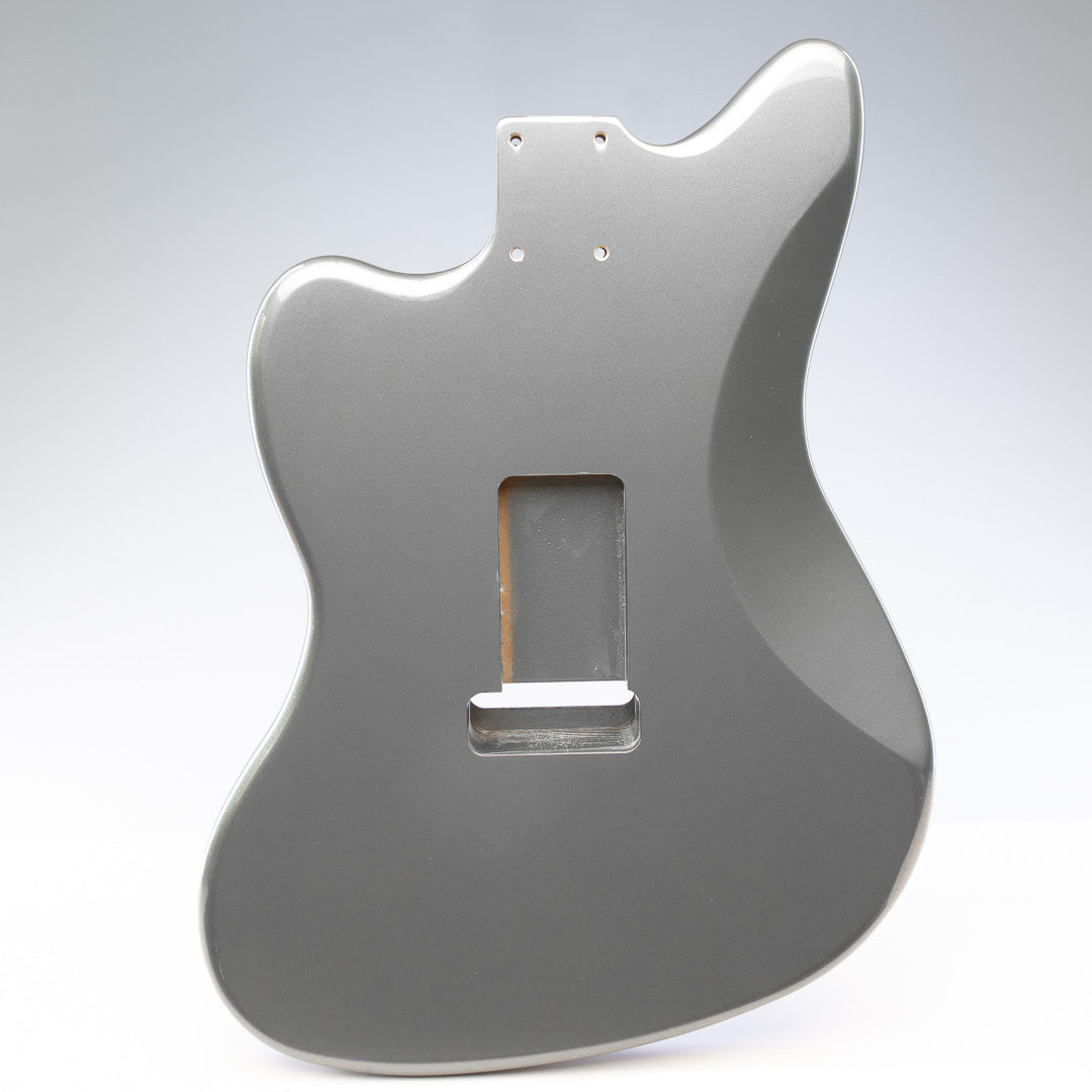 primo meteor grey jazzmaster body back view