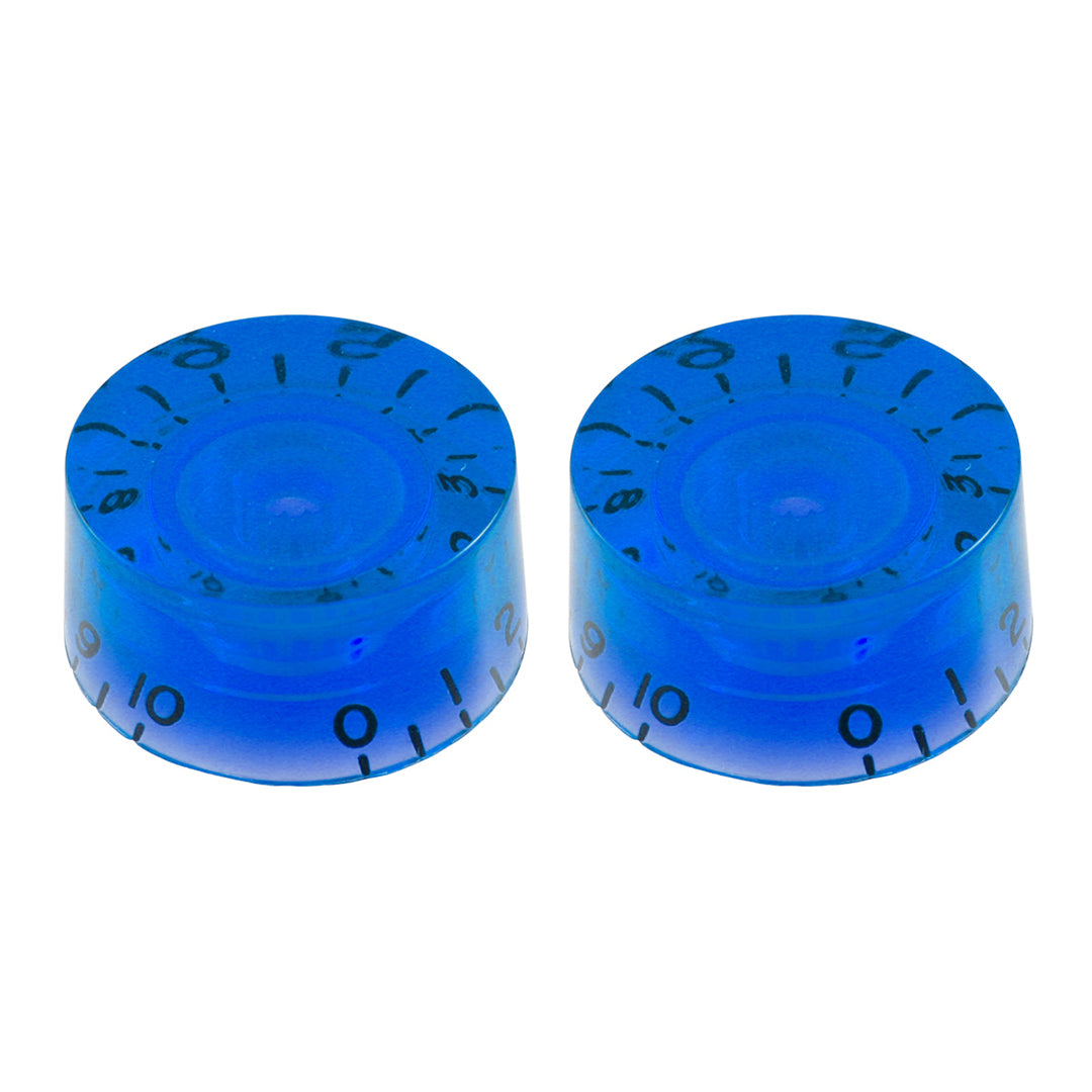 2 blue volume knobs