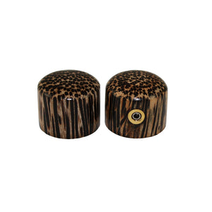 PK-3196-000 Perillas Tigerwood, juego de 2 piezas