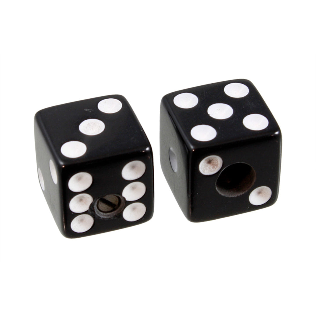 2 black dice knoba