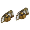 PK-3252 Set of 2 Pointer Knobs - Gold