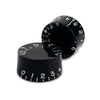 Left Handed Set of 2 Vintage-style Speed Knobs - Black