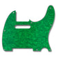 primo tele pickguard 3-ply green pearloid