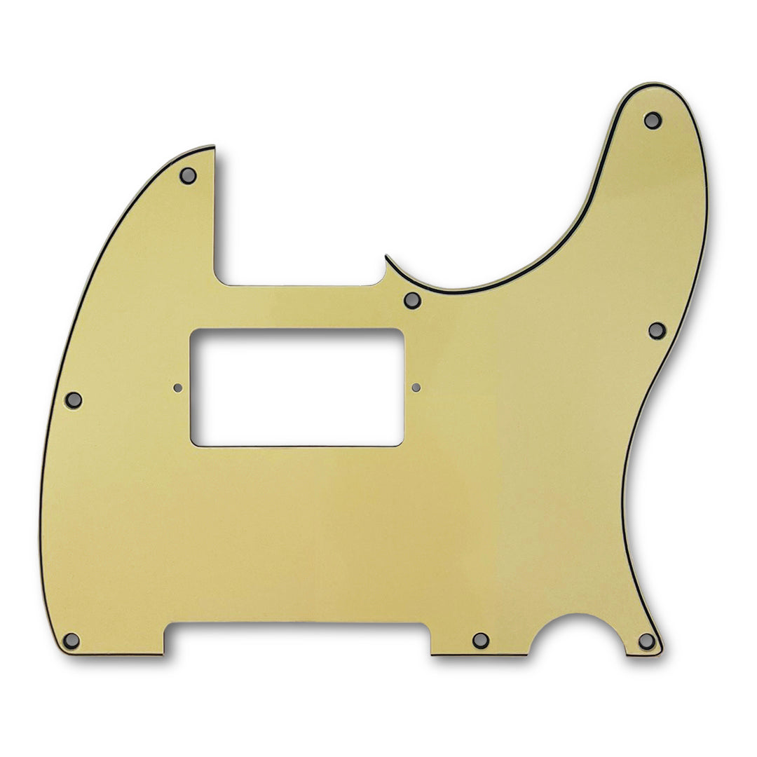 primo tele pickguard humbucker cut 3-ply cream